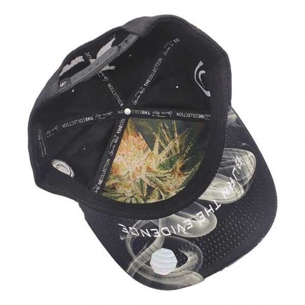 Lauren Rose 420 Digital - White Fire Snapback Baseball Cap