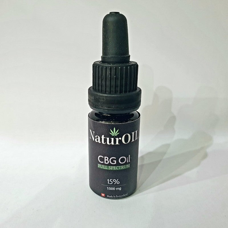 CBG Drops MCT Oil 15% (10ml) - By NaturOIL