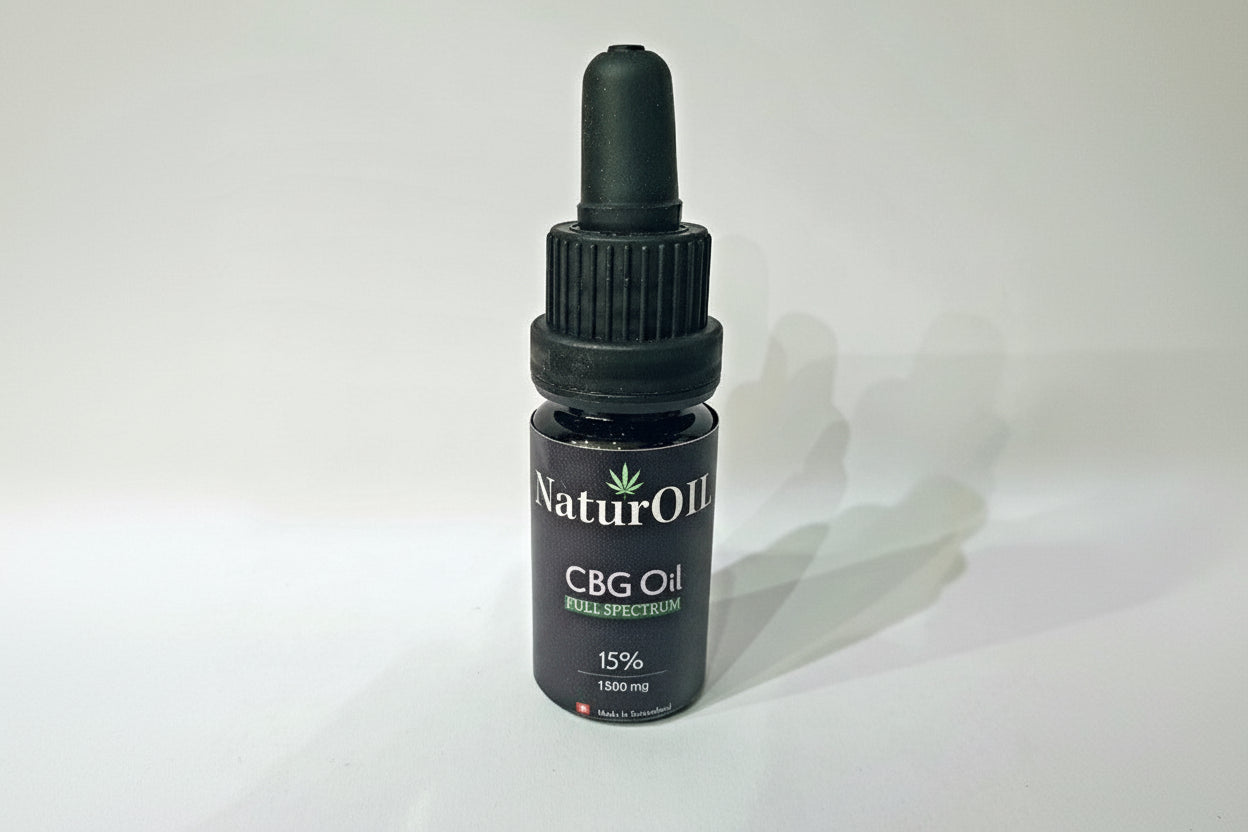 CBG Drops MCT Oil 15% (10ml) - By NaturOIL