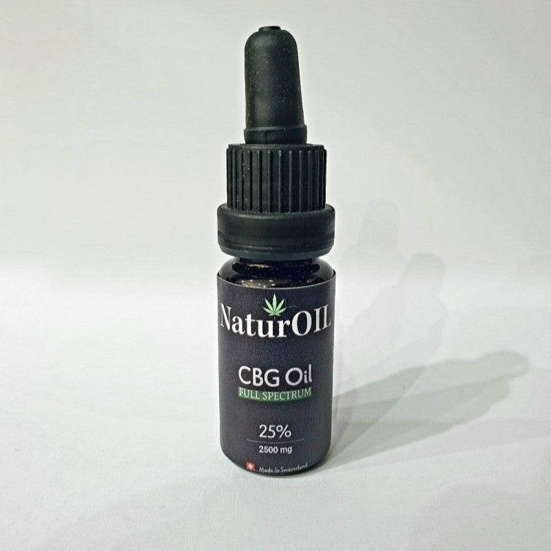 CBG Drops MCT Oil 25% (10ml) - By NaturOIL