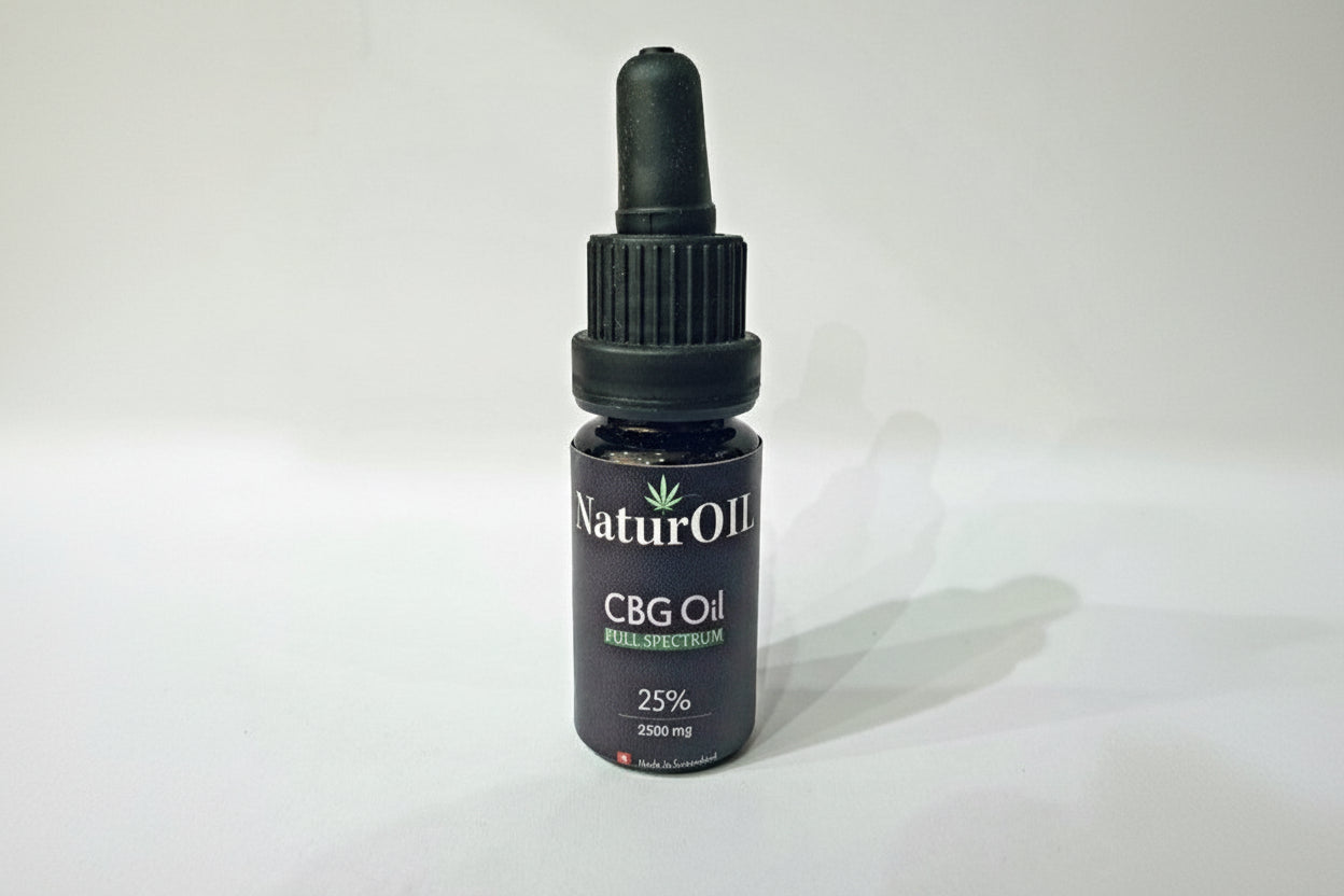 CBG Drops MCT Oil 25% (10ml) - By NaturOIL