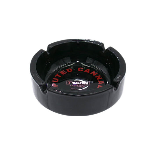 Tyson 2.0 - Undisputed Cannabis Glass Ashtray Black