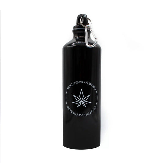 Crystal Weed Aluminium Thermal Drinking Bottle - 750ml