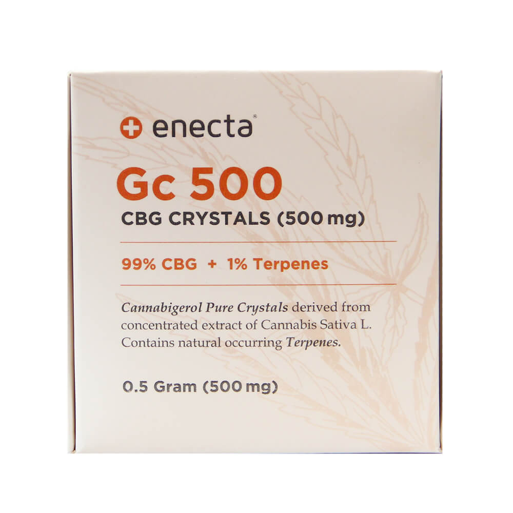 GC500 99% CBG Crystals +1% Terpenes (500mg)
