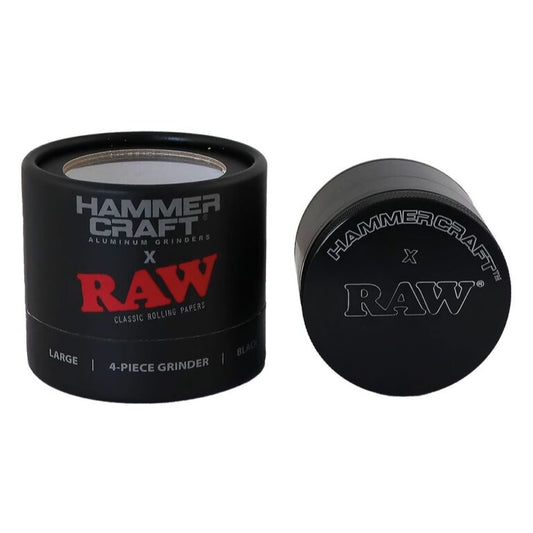 Raw - Hammer Craft Large Aluminium Grinder / 4 Parts 60mm