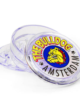 Transparent 3 Part Plastic Grinder (60mm) By The Bulldog