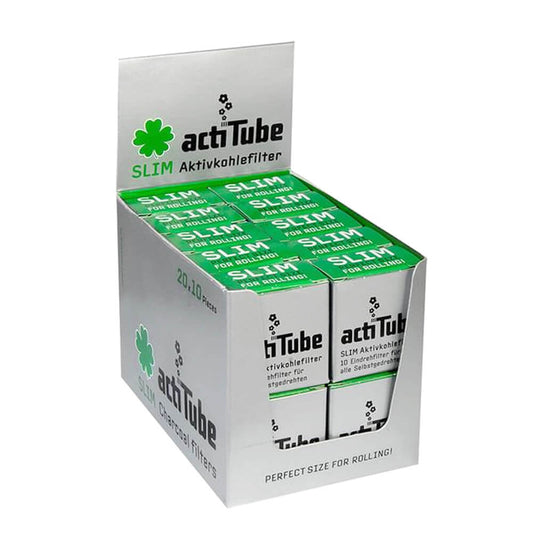 7mm Active Carbon Slim Filters by Actitube