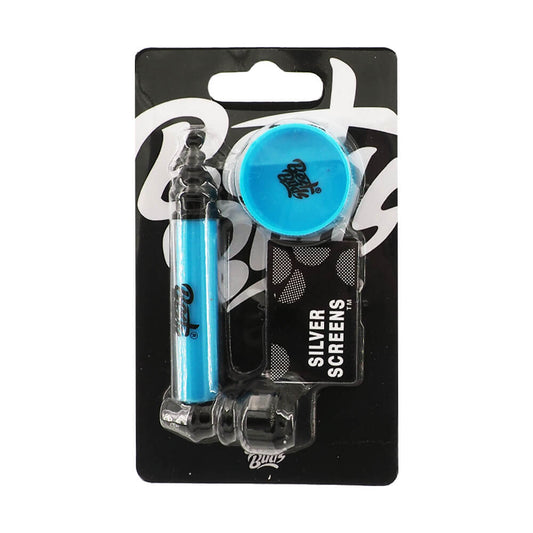 Pipsy Metal Pipe + Mini Grinder (Various Colours) by Best Buds