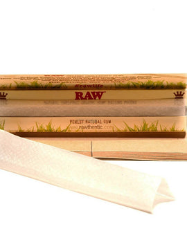 Organic Connoisseur Kingsize Slim Rolling Papers + Tips (N) by Raw