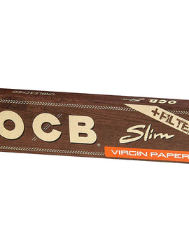 Virgin Paper King Size Rolling Papers + Filter Tips (W) By OCB