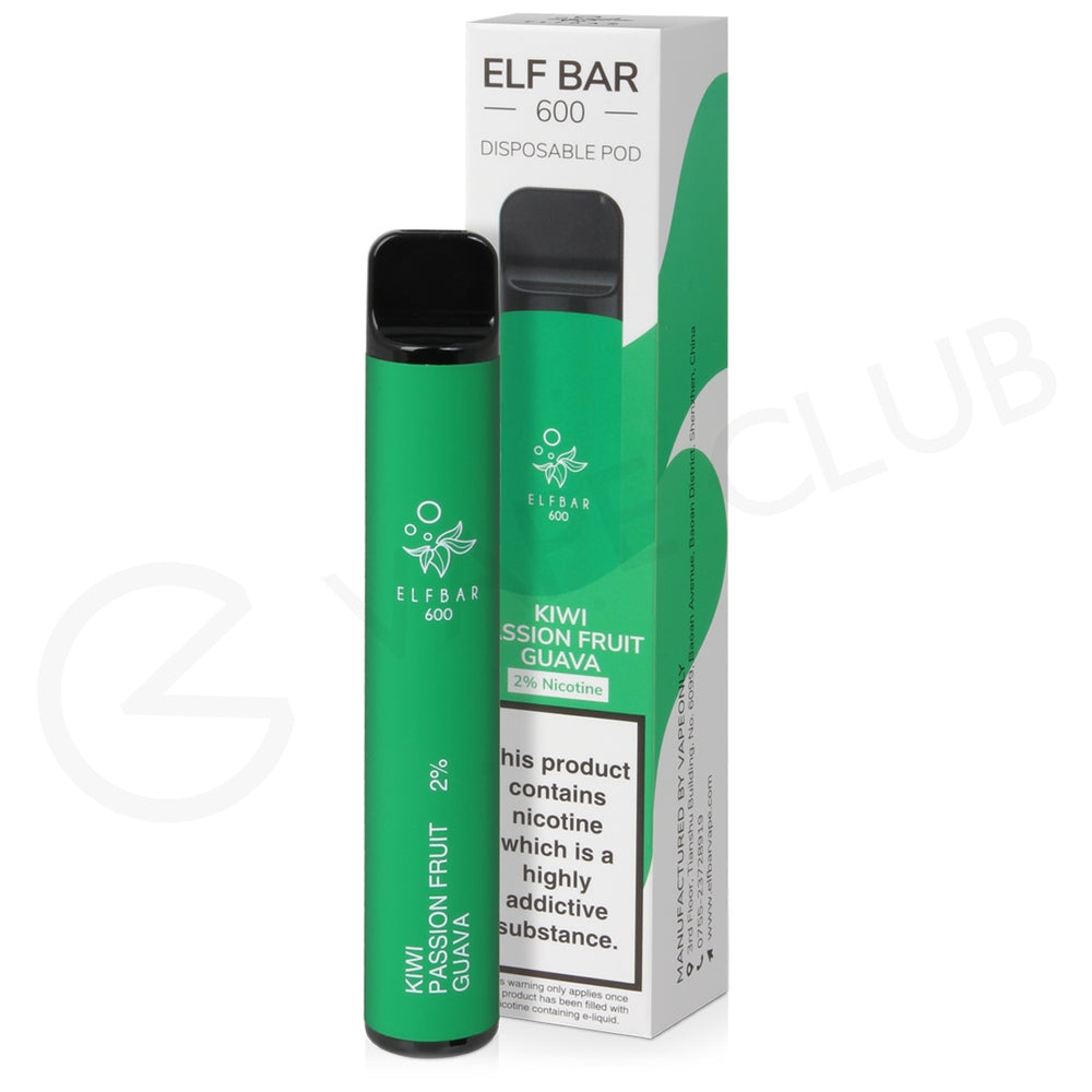 Elf Bar V1 - 600 Puff Disposable Vape Pen