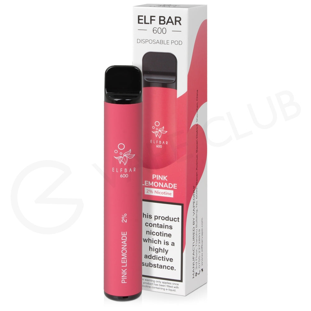 Elf Bar V1 - 600 Puff Disposable Vape Pen