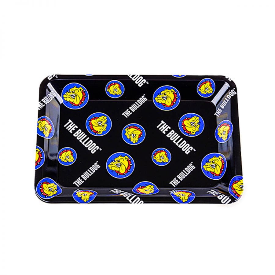 Original Metal Rolling Tray (With Pattern) By The Bulldog