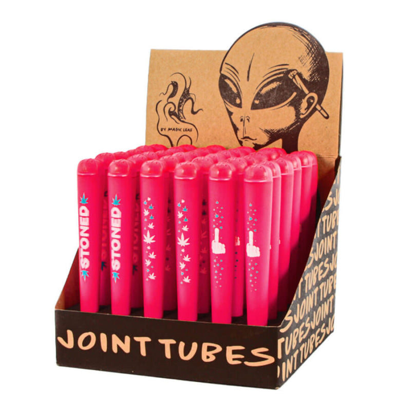 Joint Holders 420 Cannabis Neon Pink- by Magic Leaf