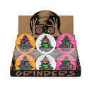 Plastic Grinder 3 Parts (With A Free Pack of Filters & Sticker) – By Weed Buds