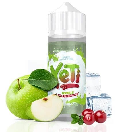 Apple Cranberry (With Ice) 100ml Shortfill by Yeti