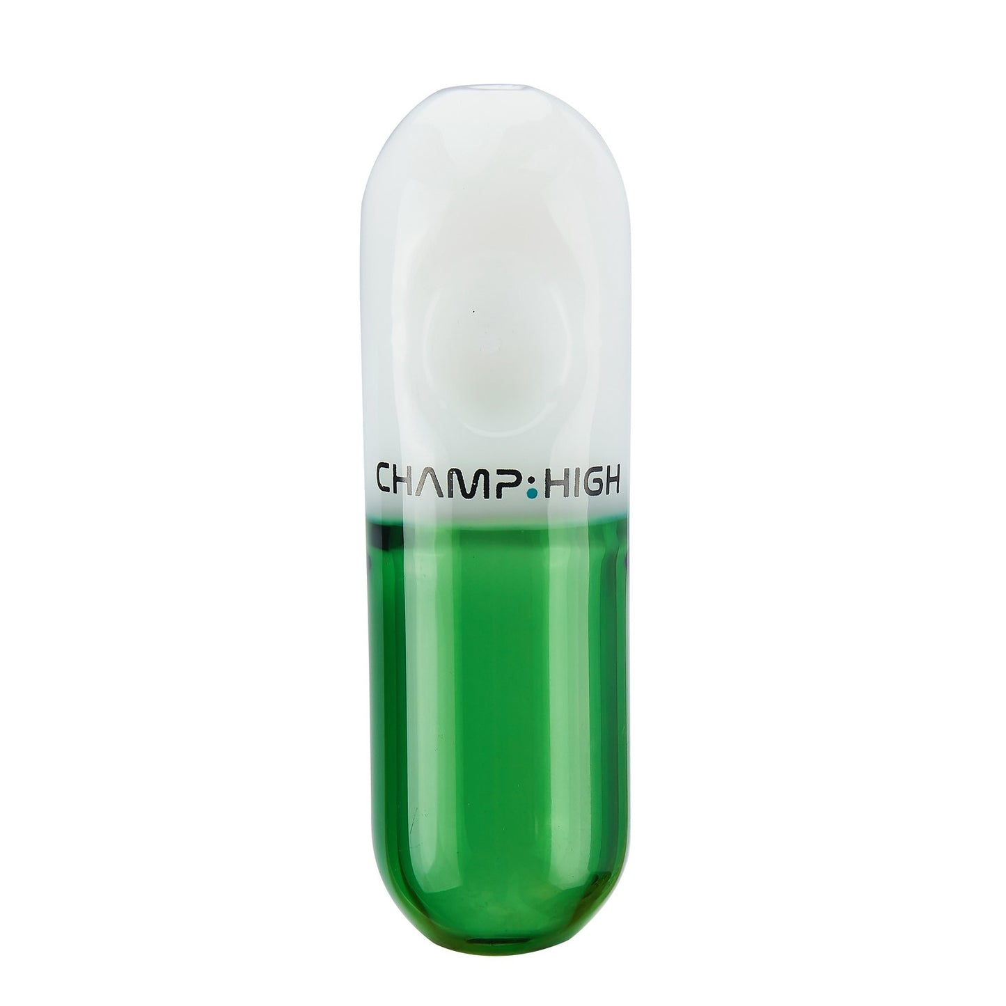 Pill Shaped Glass Pipe By Champ High