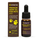 Premium Hemp Oil For Pets 500mg with Omega 3 & Vitamin E (10ml) by Enecta