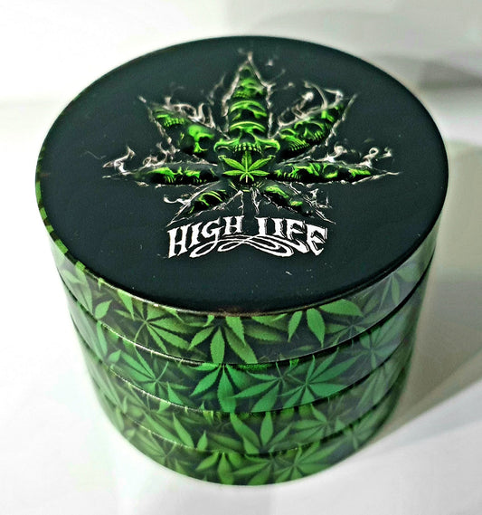 4 Stage Plastic Grinder - Multifunctional Grinder With Funnel by Puff Pass