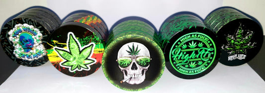 4 Stage Plastic Grinder - Multifunctional Grinder With Funnel by Puff Pass