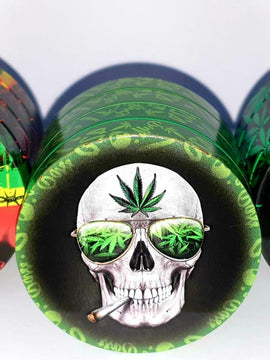 4 Stage Plastic Grinder - Multifunctional Grinder With Funnel by Puff Pass