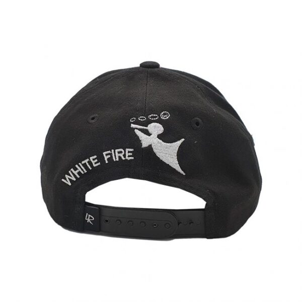 Lauren Rose 420 Digital - White Fire Snapback Baseball Cap