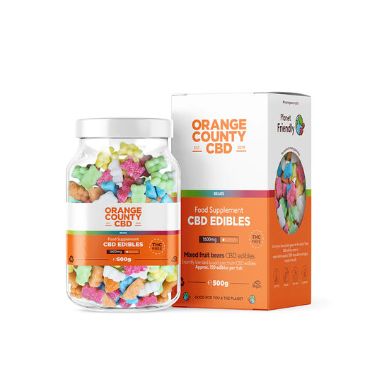 CBD Gummy Bears (Large Tub) By Orange County CBD