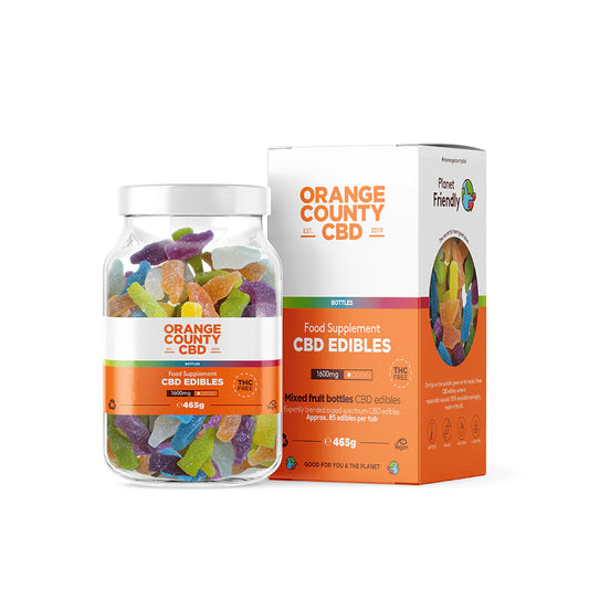 CBD Gummy Bottles (Large Tub) By Orange County CBD
