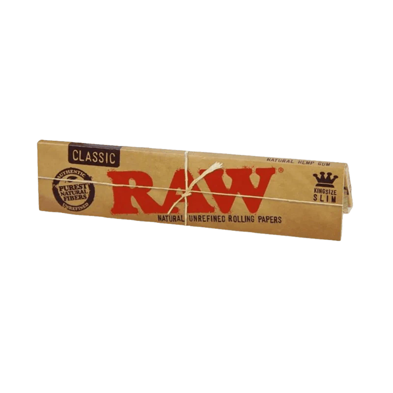 Classic Kingsize Slim Rolling Papers (A4)(CDM) By Raw