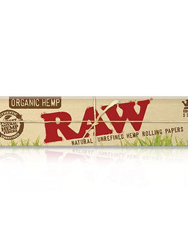 Organic Hemp Kingsize Slim Rolling Papers (A3)(CDM) by Raw