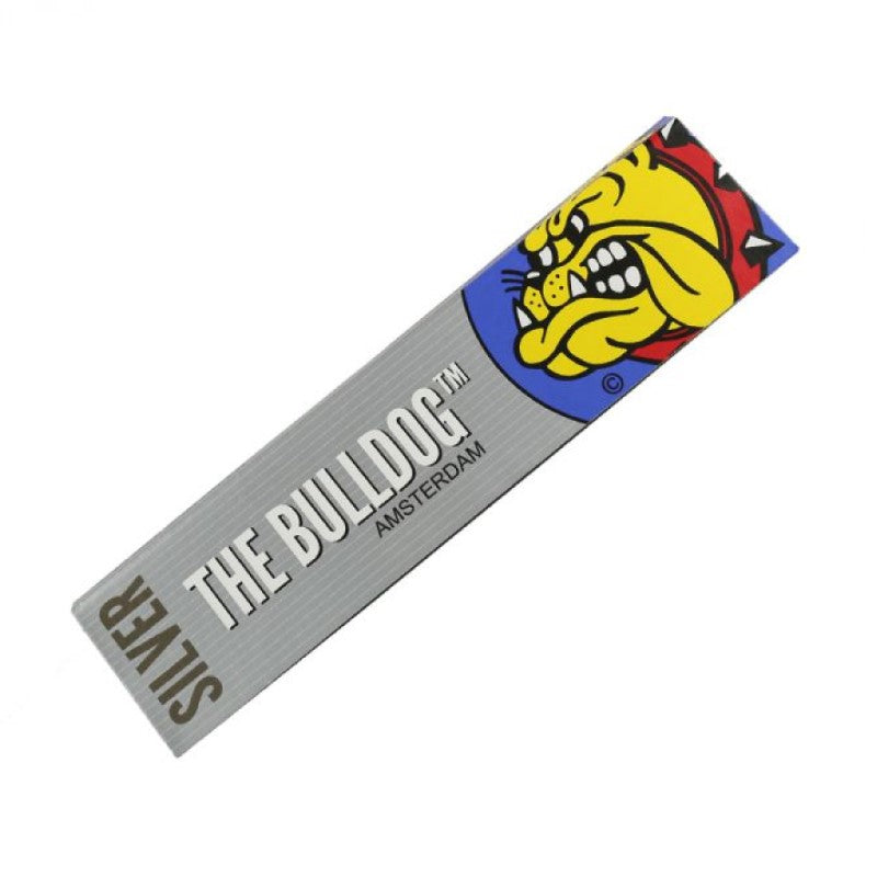 The Bulldog Original Silver King Size Rolling Papers + Tips (P)