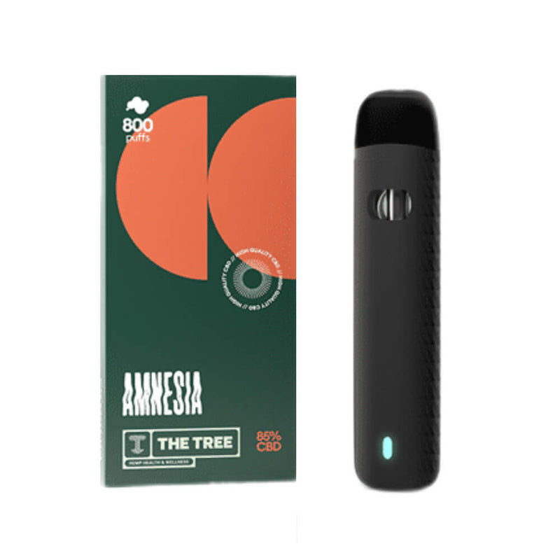 CBD Disposable Vape Pen Amnesia 850mg CBD – 800 Puffs (1ml) by The Tree