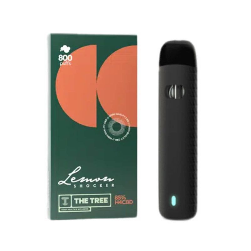 CBD Disposable Vape Pen Lemon Shocker 850mg (H4CBD) – 800 Puffs (1ml) by The Tree