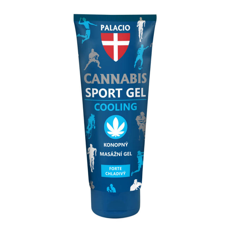 Cannabis Sport Forte Gel Cooling Massage Gel (200ml) by Palacio