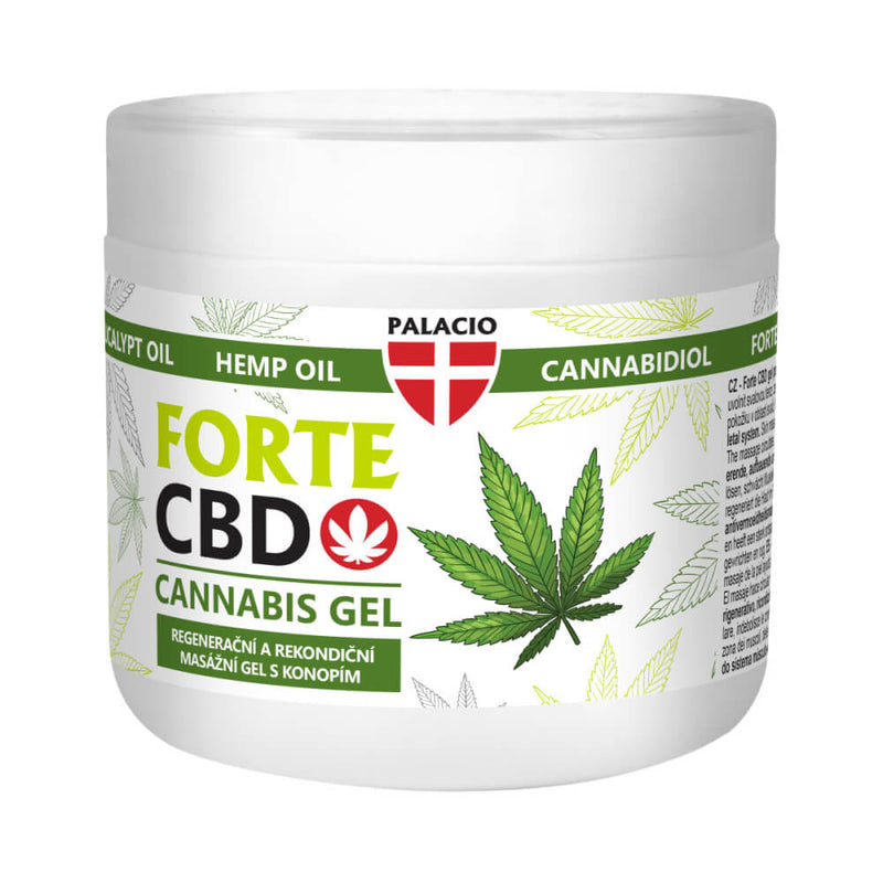 Forte CBD Massage Cannabis Gel (600ml) by Palacio