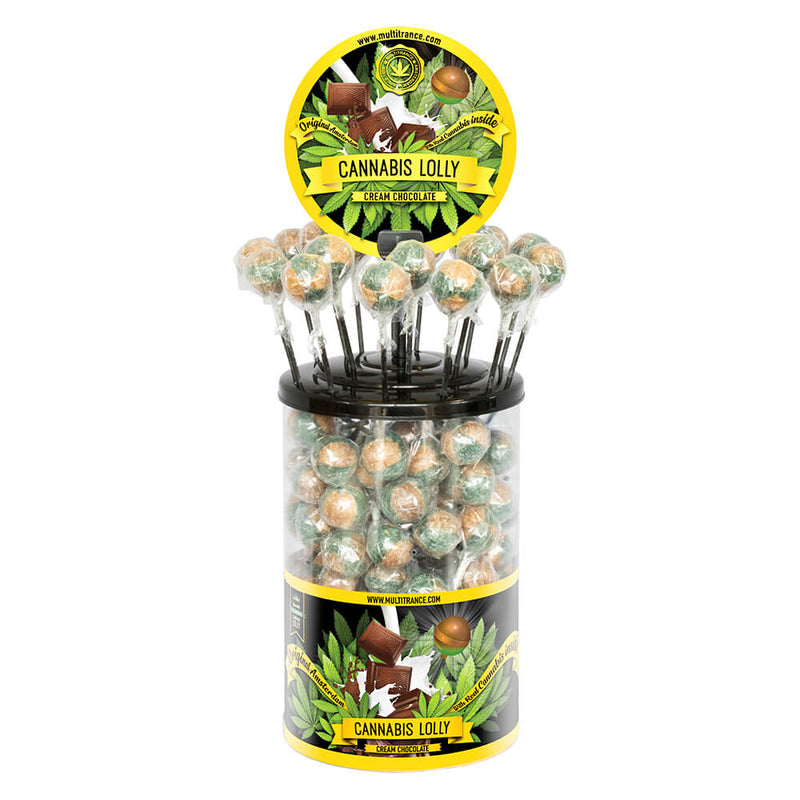 Cannabis Lollipops - Cream  Chocolate (1PC) By Haze