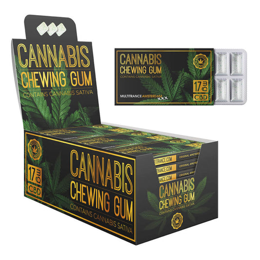 Multitrance - 17mg CBD Eucalyptus Mint Chewing Gum