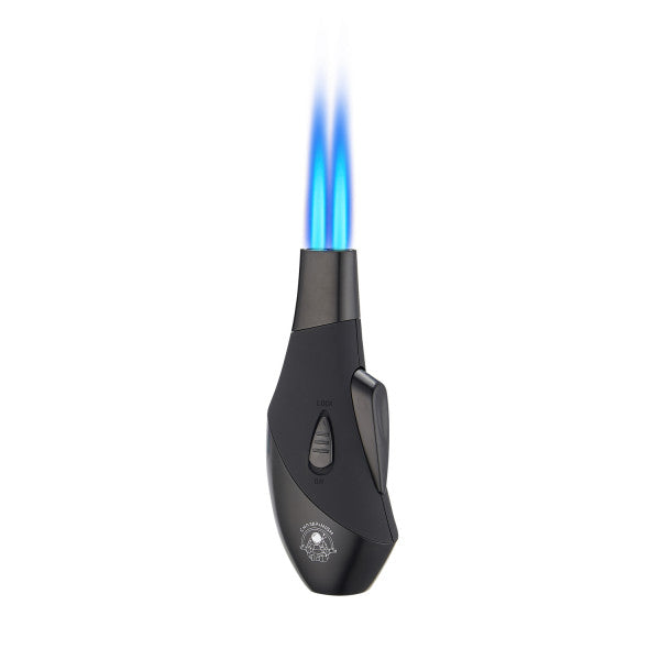 Double Flame Windproof Blue Flame Lighter By Champ High