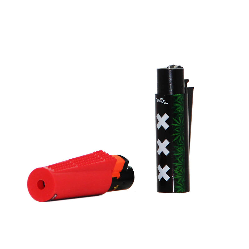 Clipper Lighters - Amsterdam XXX With Built In Grinder