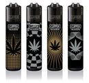 Clipper Lighters - Gold & Silver Leaves