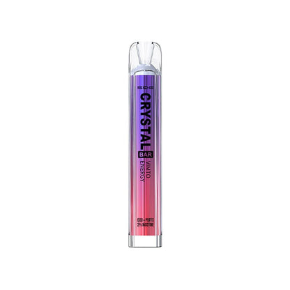 SKE - Crystal Bar - 600 Puff (20mg) Disposable Vape Pen (INCLUDES EXCISE DUTY)