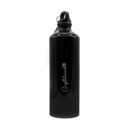 Crystal Weed Aluminium Thermal Drinking Bottle - 750ml