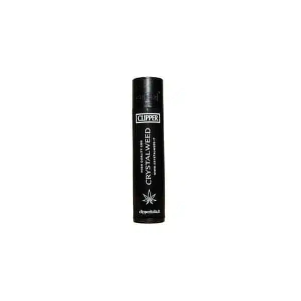 Clipper Lighters - Crystal Weed Logo