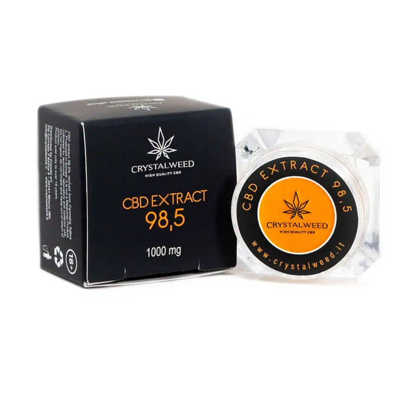 Pure CBD Extract 98.5% - 1000mg By Crystal Weed