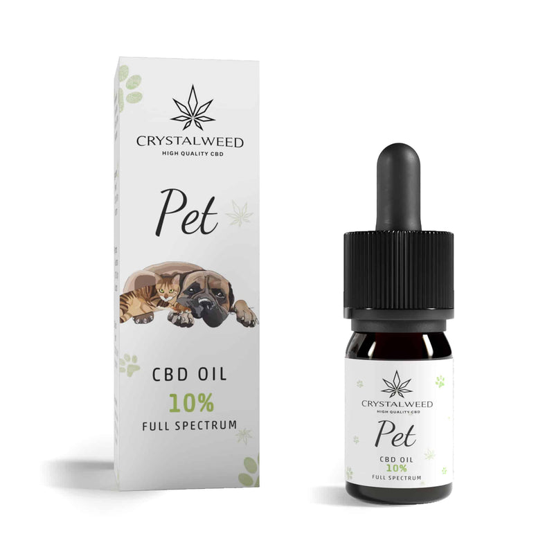 CBD Pet Oil - 10ml By Crystal Weed