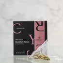 Focus Tea - Rose Quartz (10 Pyramid Tea Bags) By Crystal Weed