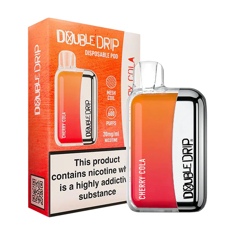 Double Drip Disposable Vape Pen - 20mg 600puff by Flavour Warehouse