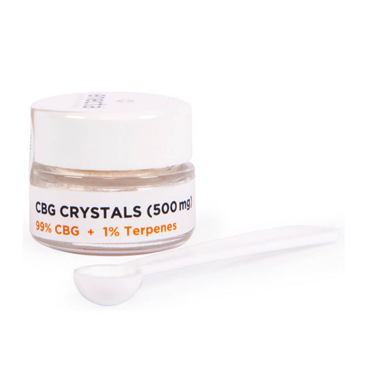 GC500 99% CBG Crystals +1% Terpenes (500mg)