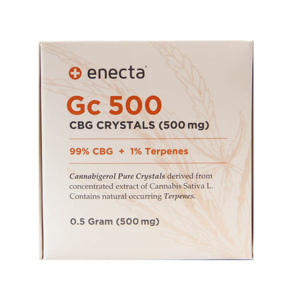 GC500 99% CBG Crystals +1% Terpenes (500mg)