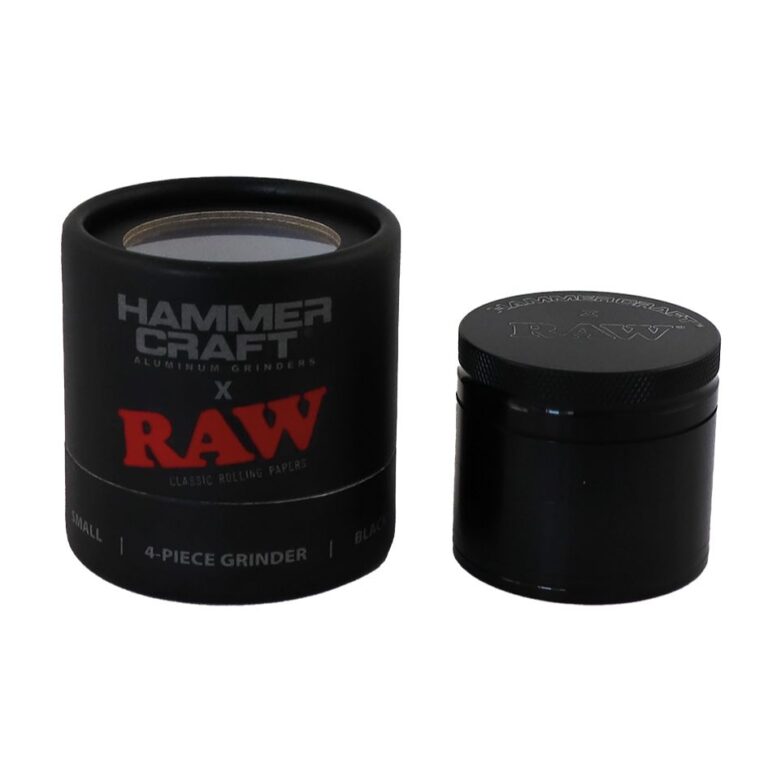 Raw - Hammer Craft Small Aluminium Grinder / 4 Parts 50mm